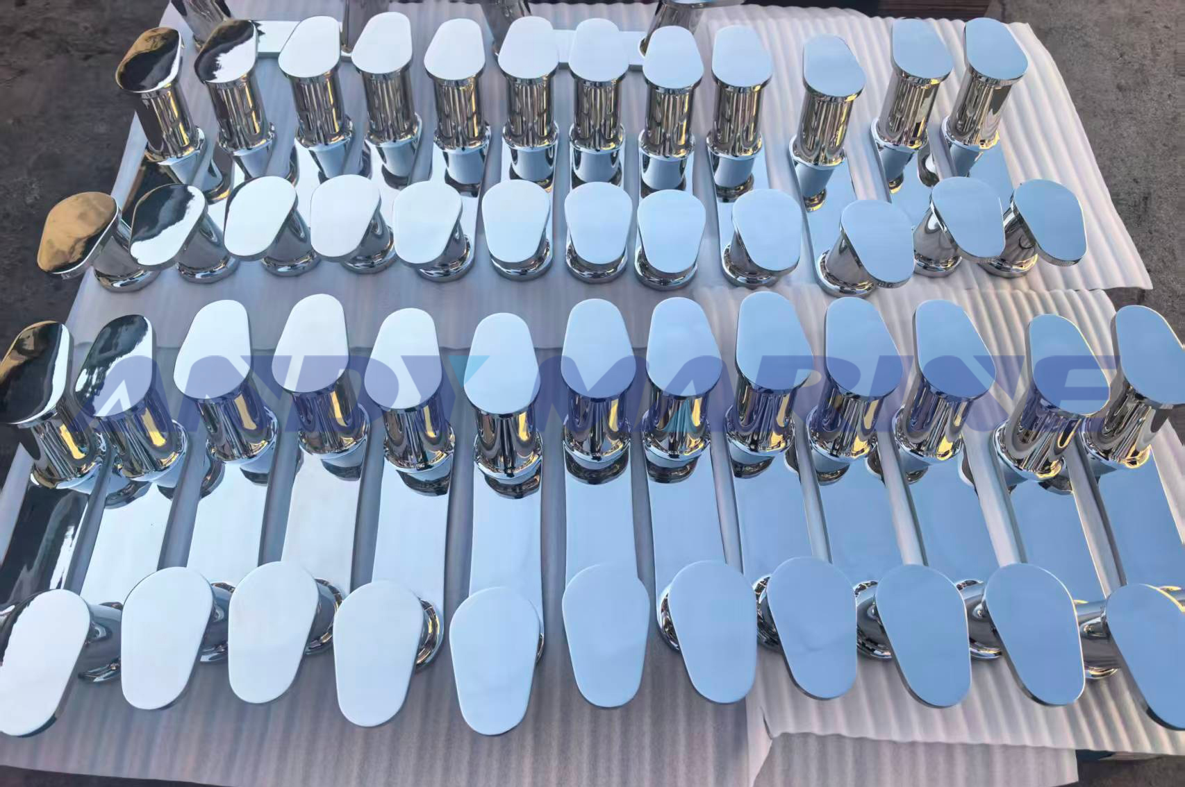 Andy Marine livre avec succès une borne en acier inoxydable 316 haute performance