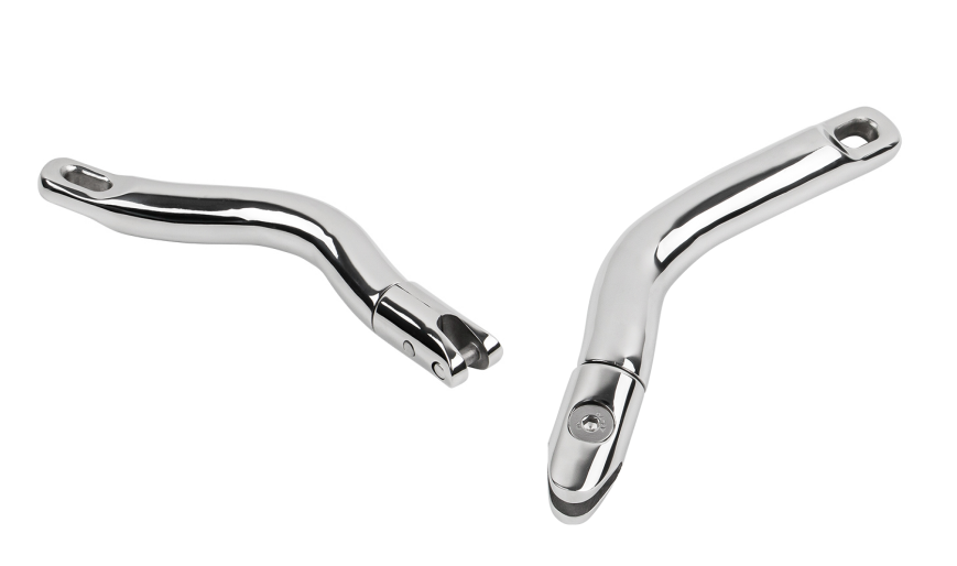 Connecteur pivotant long d'ancrage