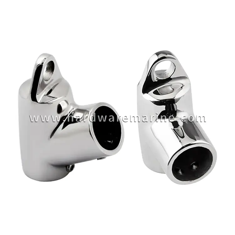 316 Raccord de main courante marine en acier inoxydable 60/90 degrés Connecteur