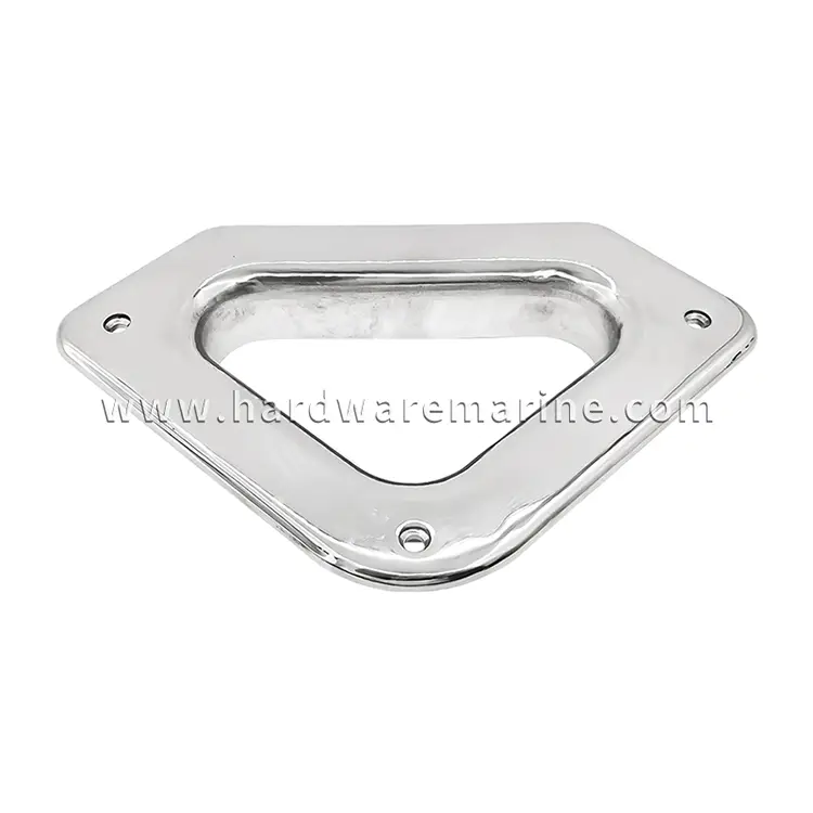 316 Fairlead Hole triangulaire en acier inoxydable en acier inoxydable