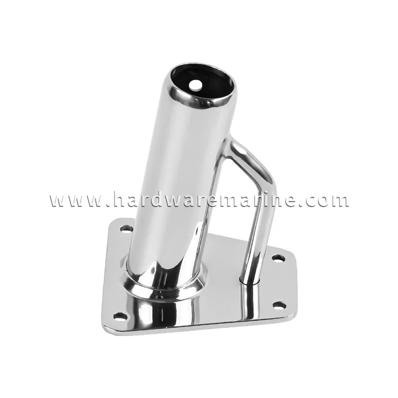 Douille de poteau marin robuste en acier inoxydable